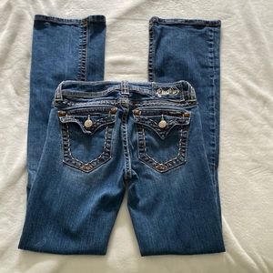 Miss Me Bootcut Flap Pocket Jeans Size 27